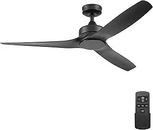 Honeywell Lynton, 52 Inch Outdoor Three Blade Ceiling Fan, Remote Control