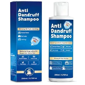 1% Ketoconazole Anti-Dandruff Shampoo, Scalp Treatment for Severe Itching & Flakes Control, Hydrating Care for Men and Women