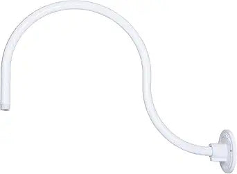Millennium RGN24-WH Transitional Goose Neck from R Series Collection in White Finish