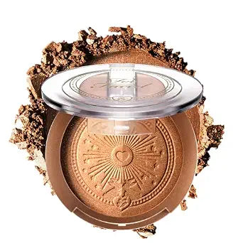 Too Faced Sun Bunny Blushing Bronzer | Dual-Shade Sheer, Luminous Bronzer Blush with Pink Undertones to Mimic Natural Flush