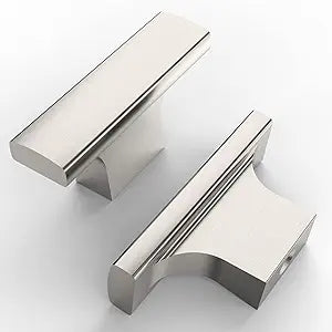 Asidrama 30 Pack Brushed Satin Nickel Kitchen Cabinet Knobs Drawer Cabinet Hardware Zinc Knobs for Dresser Drawers