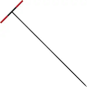 HOMESTEAD 36-Inch Soil Probe Rod with wide T handle, Comfortable Grip for Locating underground pipes and septic tanks
