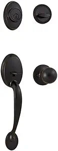 Hillcrest SGL CYL Handleset Hudson Trim