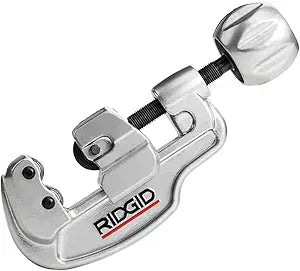 RIDGID 29963 Model 35S 1/4" to 1-3/8" Stainless Steel Tubing Cutter with X-CEL Knob, Silver