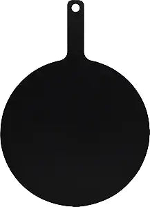 Black Pizza Board 20X16 Round Pizza Cutting Board Pizza Serving Board For Kitchen Charcuterie Board Wood Fiber