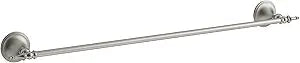 Kohler K-26524-BN Decorative-Towel Bar, Vibrant Brushed Nickel