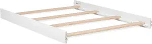 Evolur Convertible Crib Wooden Full Size Bed Rail, Constructed from Solid Wood, Includes Assembly Hardware