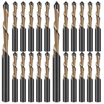 10 PCS Drywall Cutting Bit,3/16 Inch Hss Drywall Router Bits,Guide Point Brocas para Drywall for Use with Spiral Saws and Power Tools,Drywall Cutting Tool for Door and Window Openings in Drywall