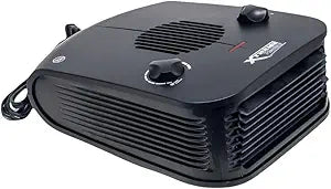 Xtreme Heaters Boat, Cabin & RV Heater | Overheat Protection, Tip-Over Protection, Portable | Boat Heater, Heat RV Bay (Black)