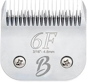 Detachable A Series 6f Blade Dog Grooming Cuts Length 3/16" - 4.8mm Japanese High Carbon Steel Dog Grooming Blade Supplies | Detachable Blade Clippers (Compatible A5 Series(B6F)