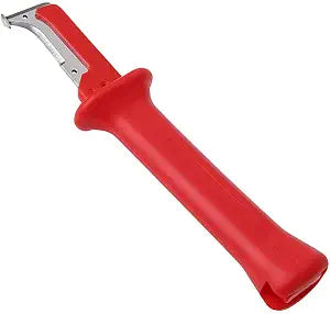 Traderplus Electrical Insulation Cable Stripping Knife Hook Fixed Blade Wire Stripper