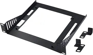 GeeekPi Mini ITX Shelf 1U Rack for 10 Inch Server Rack, 7.87" Depth, Support Mini-ITX Motherboard/Super6C, Rack Mount for DeskPi RackMate T1/T0 Network Rack