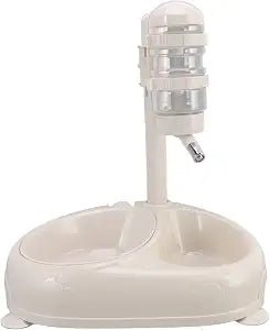 KIMISS Pet Water Dispenser Bowl Automatic Prevent Slip Adjustable Height Dog Standing Water Food Feeder for Puppy Cat Pet Water Dispenser