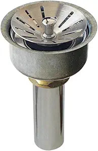 Elkay LKPD1 Perfect Drain Fitting with Type 304 Stainless Steel Body and Strainer