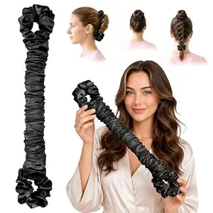 Luckybear Overnight Heatless Hair Curler with Built-In Sleep Scrunchies