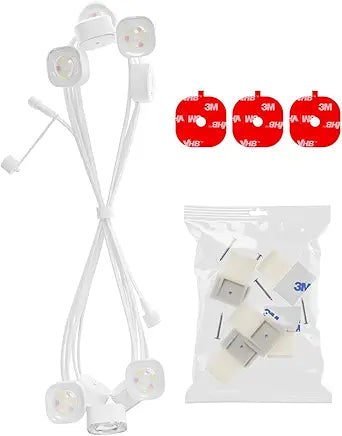 Govee 16.4ft Extension Lights for Permanent Outdoor Lights Pro H706A and H706B, White Version Parts