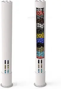 2 Pack Shower Filter Cartridge, JNILE 15 Stage Replacement Shower Filter