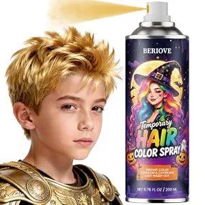 BERlOVE Blonde Temporary Hair Spray: Washable Hair Dye for Kids Women Man