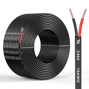 16 Gauge 2 Conductors 50FT Electrical Wire 2x1.31mm