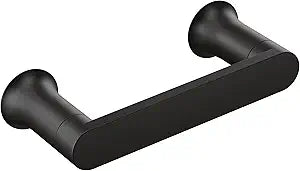 Moen BH3808BL Genta LX Pivoting Toilet Paper Holder, Matte Black