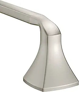 Moen YB5118BN Voss 18-Inch Bathroom -Towel Bar, Brushed Nickel
