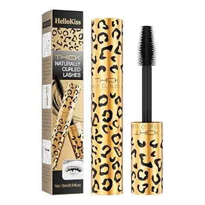 HelloKiss Waterproof Mascara, Volumizing, Lengthening, Smudge Proof, Black