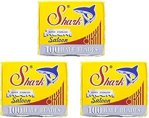Lord 300 Shark Single Edge Razor Blades for Professional Barber Razors