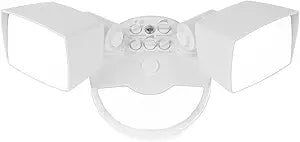 White Selectable LED Outdoor Security Flood Light with PIR Sensor (OLS125S120S8WHS)