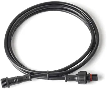 BTF-LIGHTING 5PCS 9.84ft 3meter 3 Pin 0.32mm/22AWG IP65 Extension Cable Wire with Male and Female Connectors at Both Ends for WS2811 WS2812B SK6812 CCT etc LED Strip 15mm nut Small Size