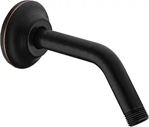 BESTILL Wall Mounted 6 Inch Extension Shower Head Arm, Shower Arm and Flange Included, Oil Rubbed Bronze