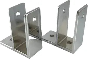 Harris Hardware TP15250B Chrome Pilaster Pack for 1" Post