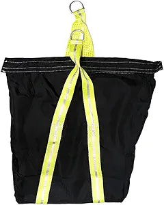 BoxerTool Lifting Canvas Bag Heavy Duty - All Purpose Tool Bag - Rated 1,000LBS - 32"x24"x9" - Reflective Lifting Straps - Constrution - Lifting - Storage - Safety