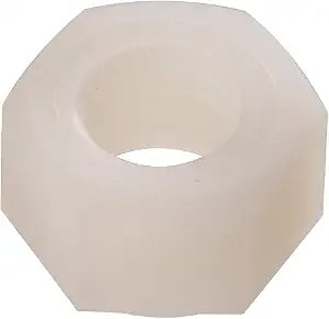 Hillman Hex Nuts, 5/16in-18, 20 Pack, White Nylon