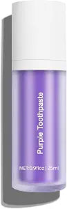 Purple Toothpaste, Teeth Whitening Toothpaste, 0.9 Fl Oz
