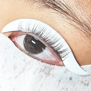 PERMANIA Lash Lift Pads, 5 Sizes Strong Hold Lash Lit Rods Can be Operated with Eyes Open for Eyelash Perm (White)
