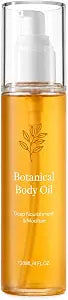 CIZ Botanical Body Oil for Crepey & Dry Skin, with Wakame Algae, Brazil Nut and Passionflower Seed Oils, Fast-Absorbing Non-Greasy Moisturizing Massage Oil, 4 Fl Oz