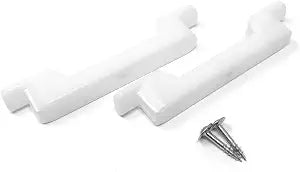 False Front Cabinet Clips 4-1/2" - Fake Drawer Clips/False Drawer Front Clips - 1 Set (2 Clips)