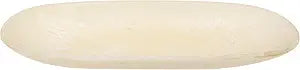 Boston International Resin Serving Tray Modern Tabletop Serveware for Dining and Entertaining, 14" x 4.25", Cream