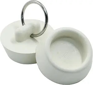 Rubber Drain Stopper, 1-1/8 to 1-1/4 Inch (28mm-31.5mm), 2Pcs