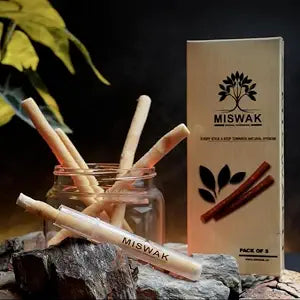 Natural Sticks ��� Pack of 5 Natural Toothbrush | Peelu Wood Siwak/Sewak Sticks | Teeth Whitening, Fresh Breath & Gum Strengthening | Vacuum Sealed | Eco-Friendly