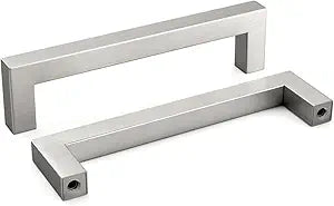 homdiy 30 Pack 5in Brushed Nickel Cabinet Pulls Kitchen Cabinet Handles Modern Drawer Pull Stainless Steel Handle for Kitchen Hardware 5in Hole Centers