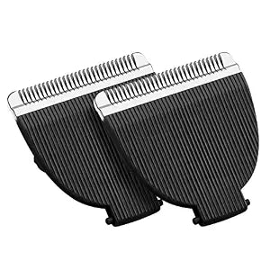 2 Pack Replacement Blades for Manspot Trimmer, Hygienic Ceramic Replacement Blades Compatible with Manspot Body Trimmer, Black