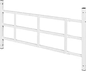 Segal S 4752 Fixed Window Guard  Adjustable Child Safety Window Guard Prevents Accidental Falls, Tamper Resistant Screws Included, Non-Egress, White, 23-1/2 to 38 In. W x 15-1/4 In. H (Single Pack) | 23-1/2 In. to 38 In., Home Security, Child Safety