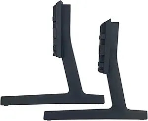 Replacement TV Stand Base Legs Compatible with Samsung 43" UN43DU7200DXZA  No Screws Required for Installation