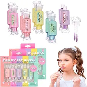 10pc Candy Lip Gloss Set - Fruity Flavored Lip Gloss -Value Pack