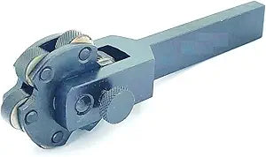 Buyohlic 6 Wheel Multi Texture Lathe Knurling Tool- 3/8'' X 7/8'' X 5-1/2'' Inch