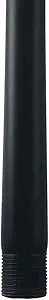 WAC Lighting 60in Ceiling Fan Extension Downrod in Matte Black