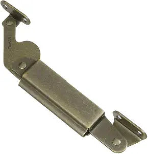 National Hardware Center Spring Lid Support Hinge, Steel, Antique Brass