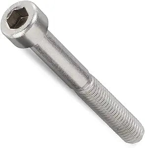 Socket Head Cap Screw, DIN 912, M16-2.0 x 75mm, Alloy Steel Metric Class 12.9, Zinc, Hex Socket (Quantity: 25) Coarse Thread, M16 Hexagonal Allen Bolt, Length: 75mm, Partial Thread