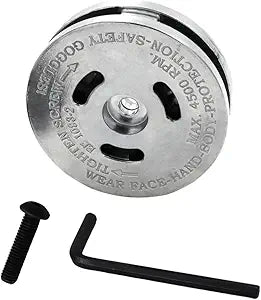Adapter System 11mm Aluminum Hub Assembly for Wire Brush Wheel Mounting for Air Surface Preparation Tool